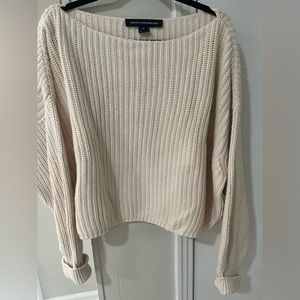 French Connection cable-knit sweater